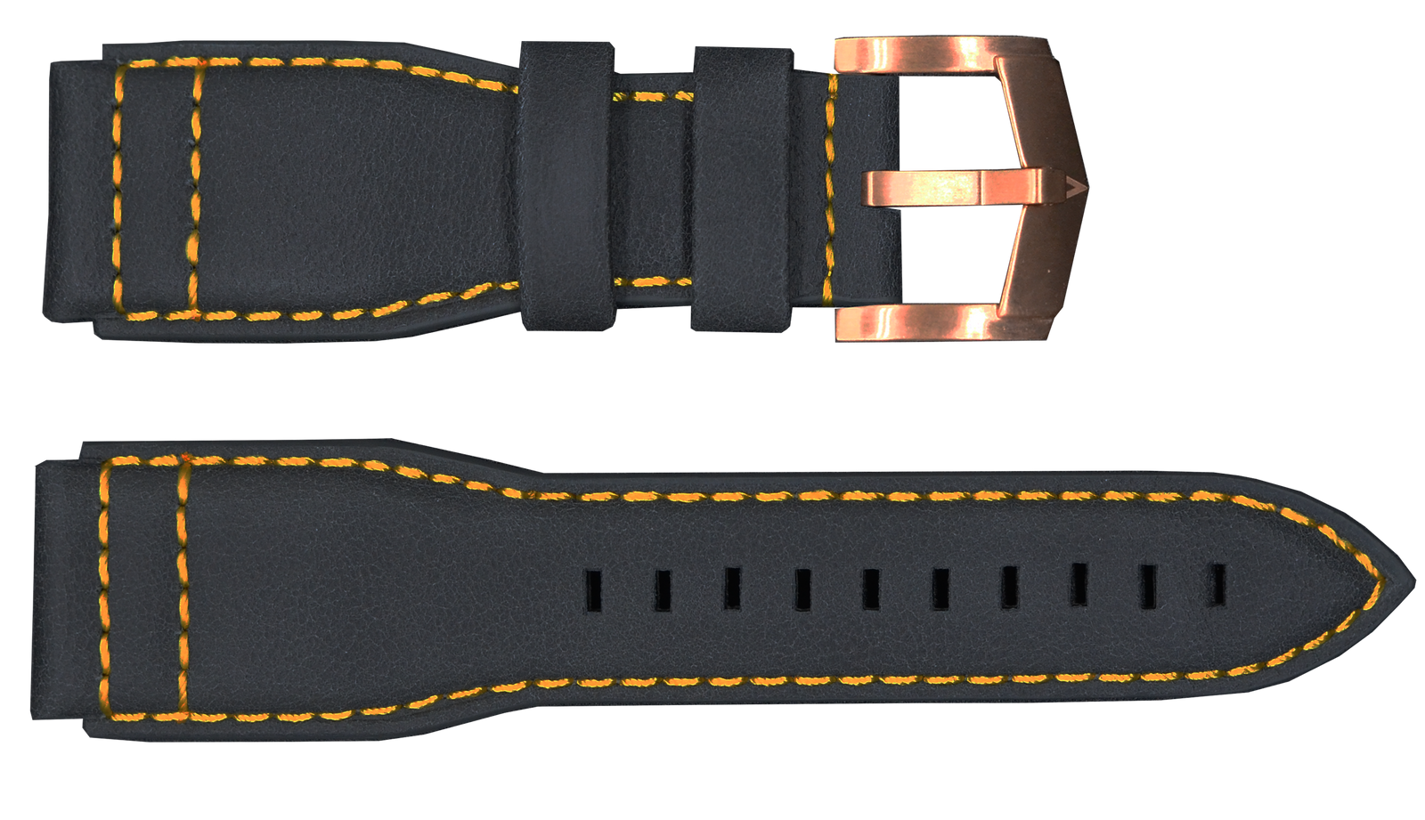 Strap with Rose Gold Buckle | Gray