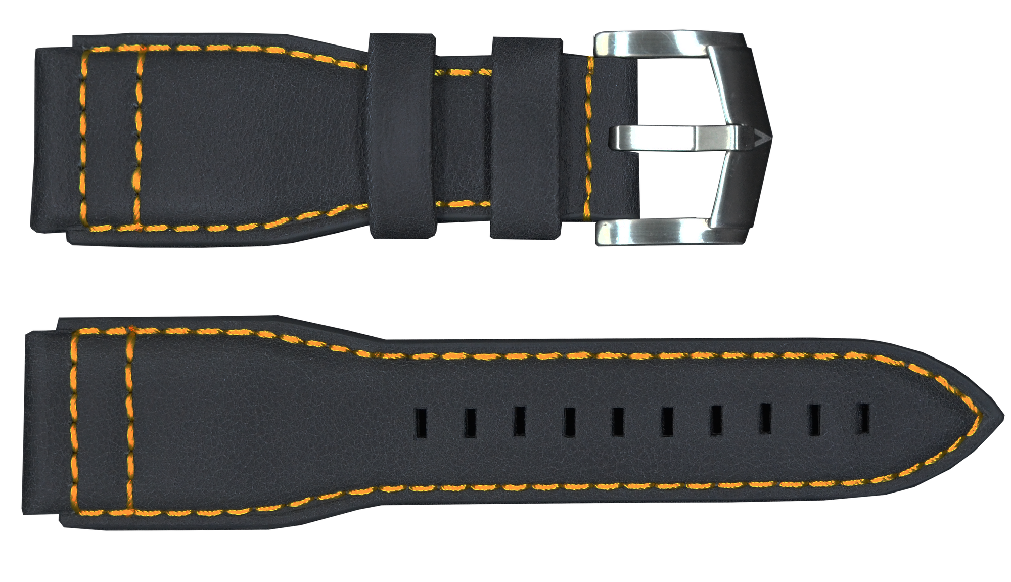 Gray Strap with Silver Buckle