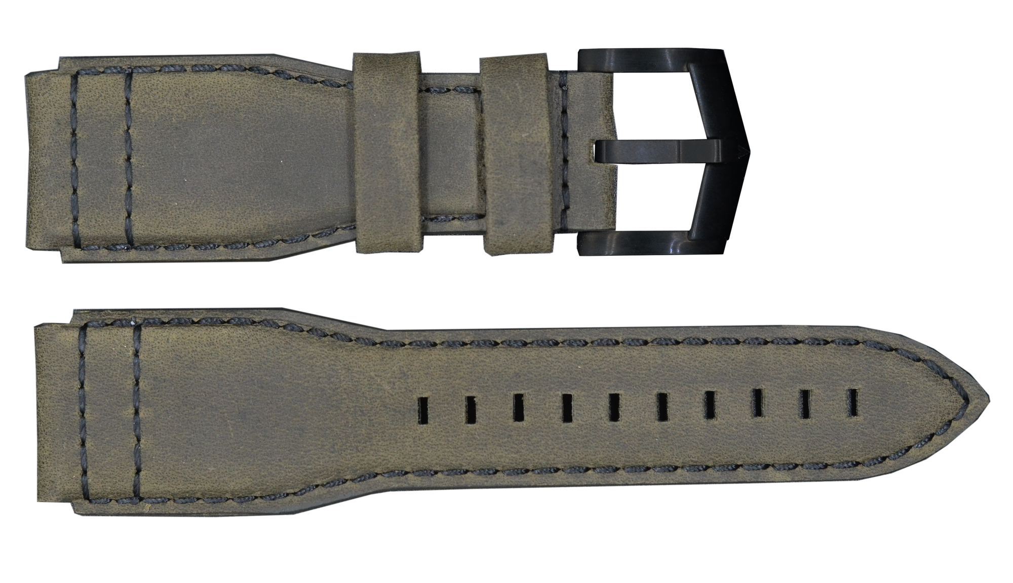Military Green Strap with Black Buckle